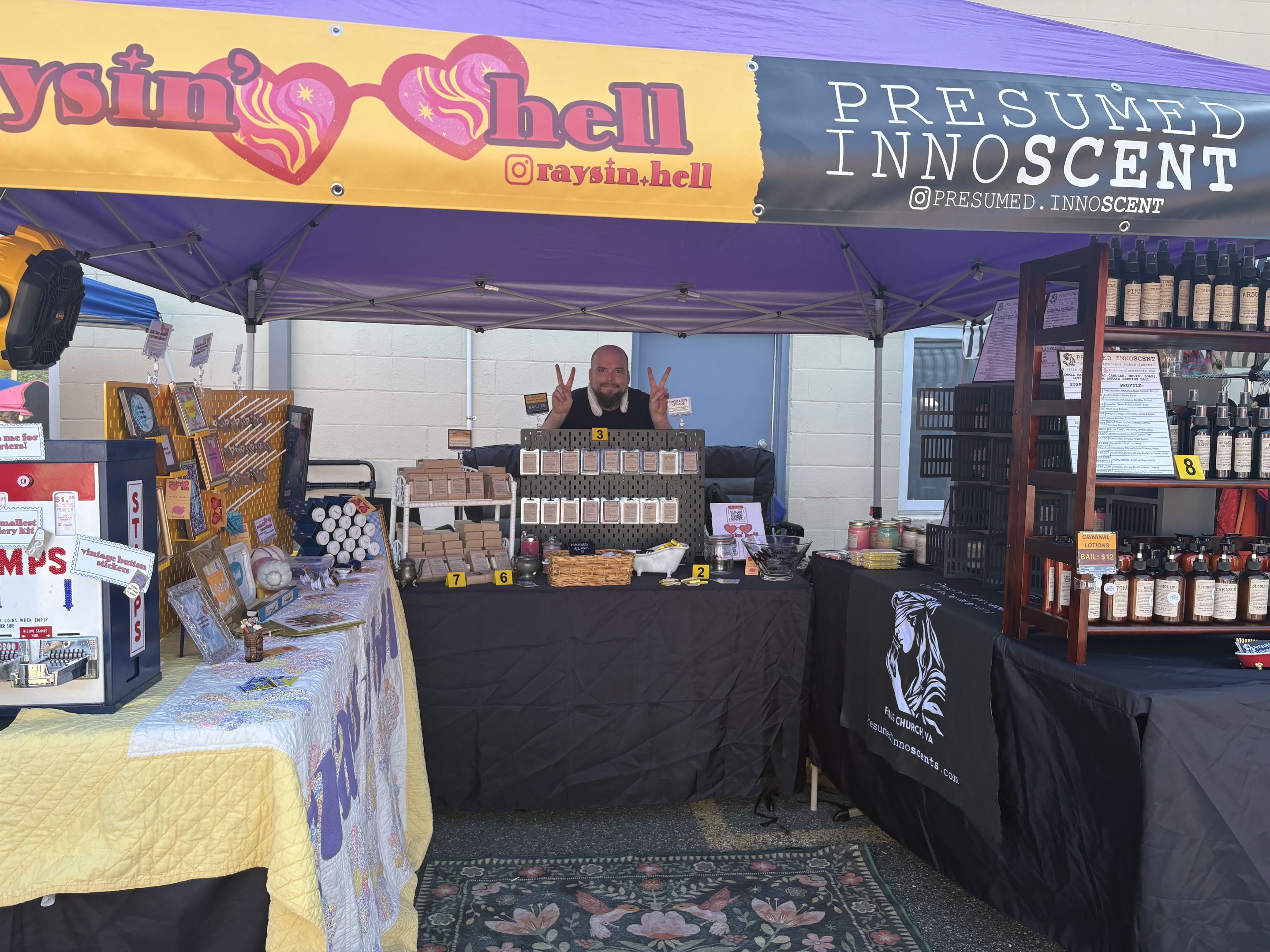 Case Closed: August Del Ray Vintage Flea Recap - Presumed Innoscent