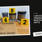 Law school graduation and bar exam gifts: crime-themed scented candles from Presumed Innoscent