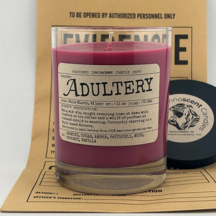 Adultery Scented Candle
