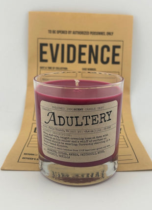 Adultery Scented Candle - Presumed InnoscentLarge | Mayo Jar | 10.5 oz