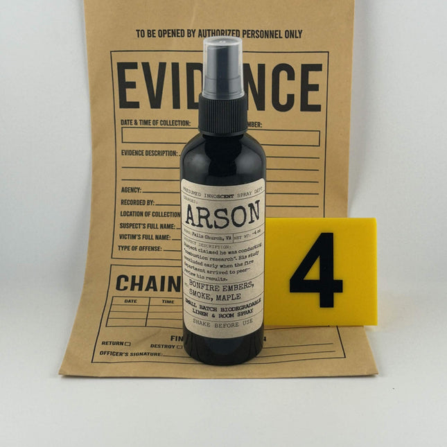 Arson Room and Fabric Spray - Presumed Innoscent