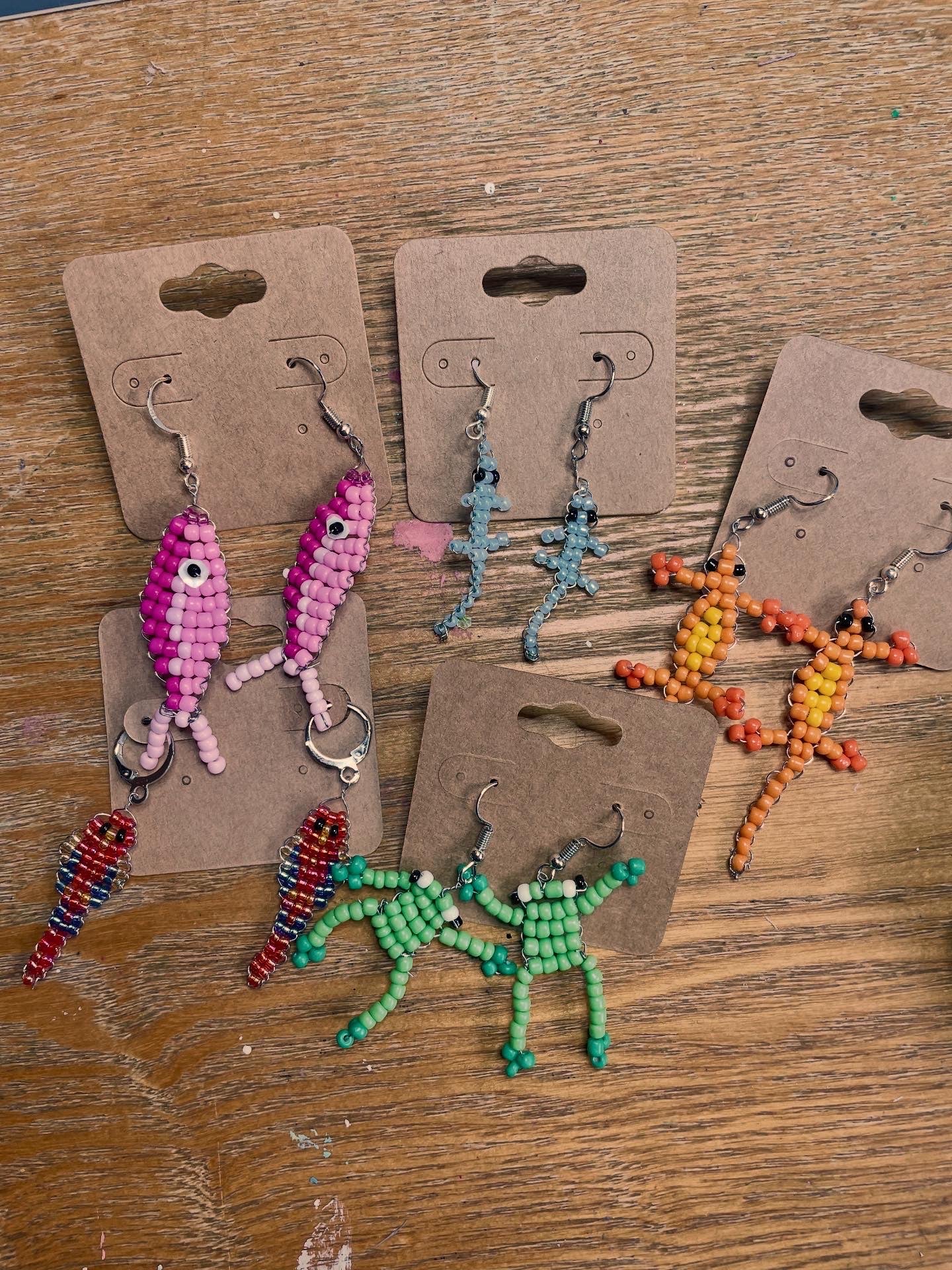 Earrings and Key-chains