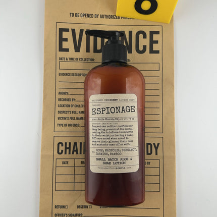 Espionage Aloe & Shea Lotion - 8 oz - Presumed Innoscent