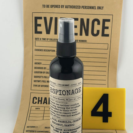 Espionage Room and Fabric Spray - Presumed Innoscent