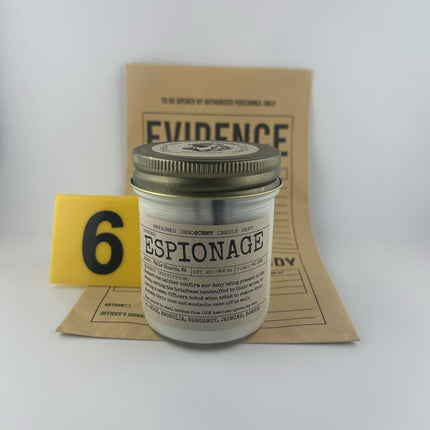 Espionage Scented Candle - Presumed Innoscent