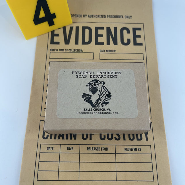 Failure to Appear Soap Bar - Presumed Innoscent