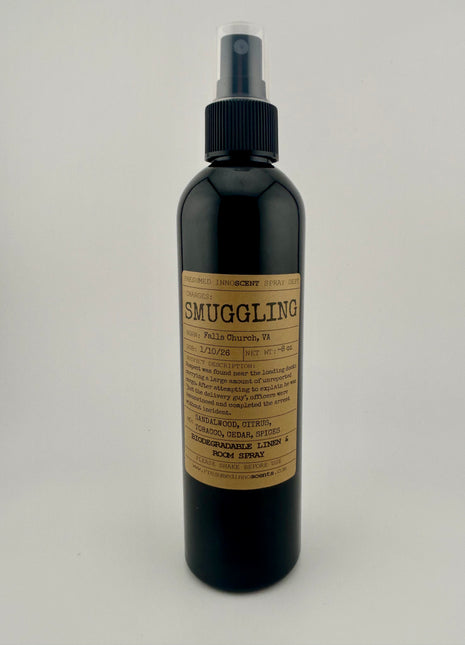 Smuggling Room and Fabric Spray 8 oz - Presumed Innoscent