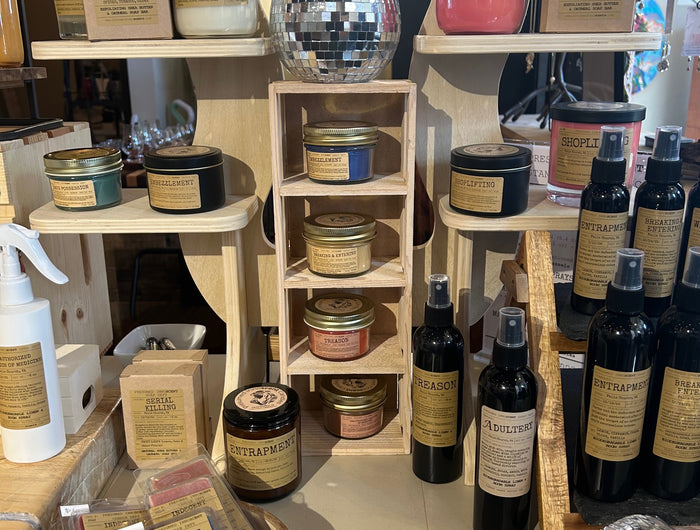 Collection of Candles, Soaps, and Room Sprays at Hanover Place