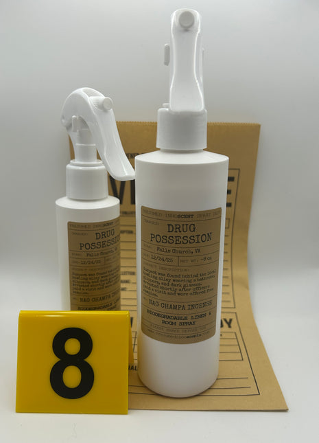 Drug Possession Room Spray 8 oz - Presumed Innoscent