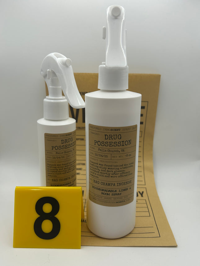 Drug Possession Room Spray