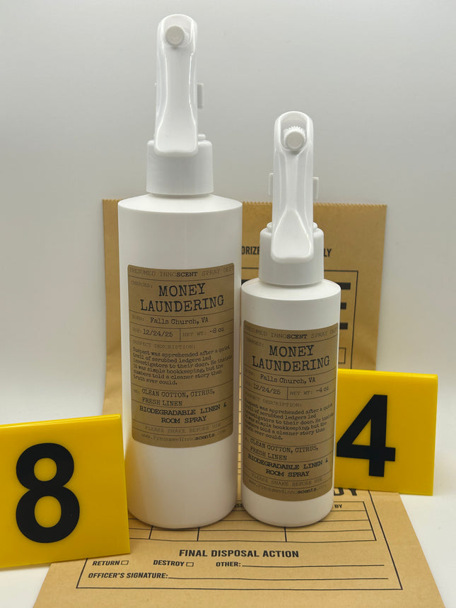 Money Laundering Room Spray