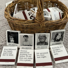 Collection image for: Mugshot Matchbooks and Vintage Glass Jars