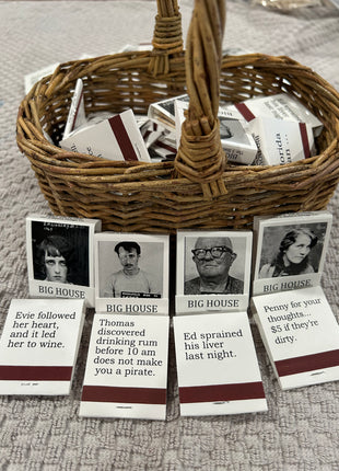 Mugshot Matchbooks - Presumed Innoscent