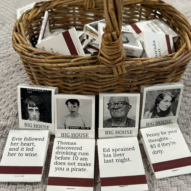Mugshot Matchbooks - Presumed Innoscent