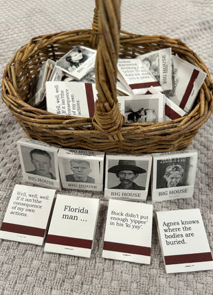 Mugshot Matchbooks - Presumed Innoscent