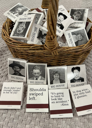 Mugshot Matchbooks - Presumed Innoscent