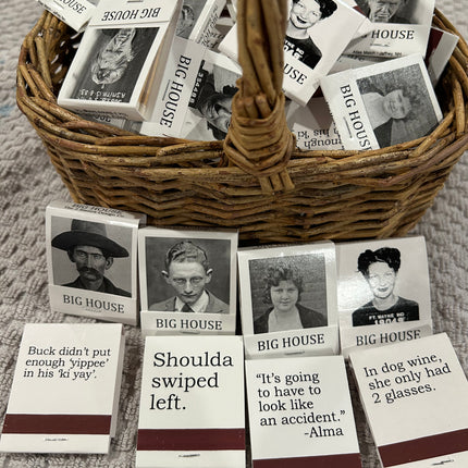 Mugshot Matchbooks