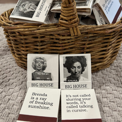 Mugshot Matchbooks