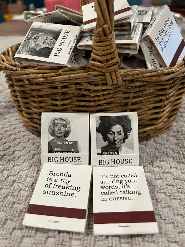Mugshot Matchbooks