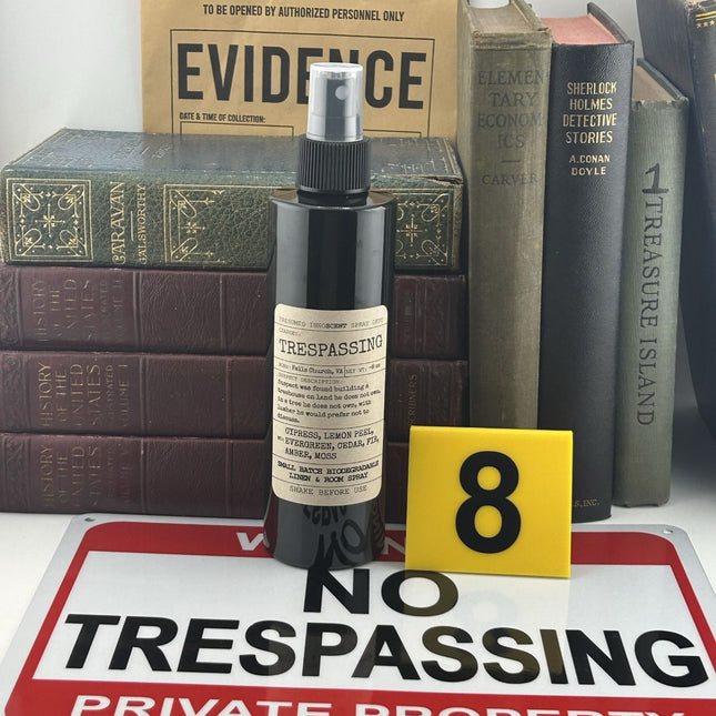 Trespassing Room and Fabric Spray 8 oz - Presumed Innoscent