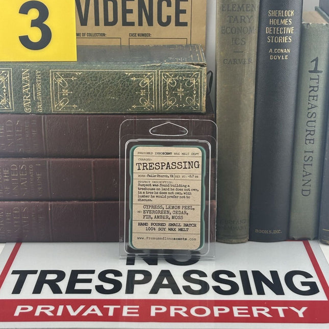 Trespassing 6pc Wax Melt - Presumed Innoscent
