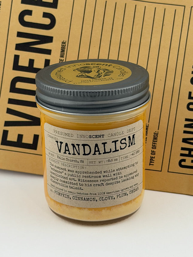 Vandalism Scented Candle