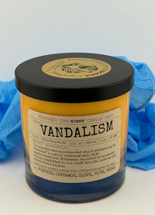 Vandalism Scented Candle - Presumed Innoscent - Large | Old Fashioned Glass | 8.4 oz