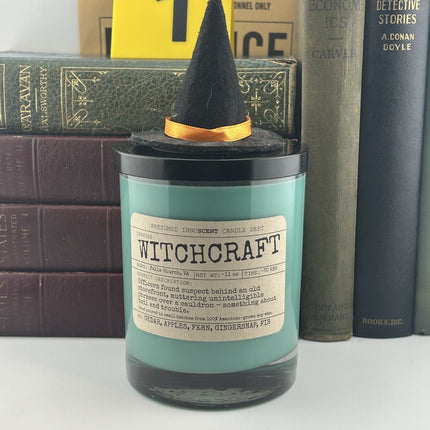 Witchcraft Scented Candle Large | Double Old Fashioned Glass | 11 oz - Presumed Innoscent
