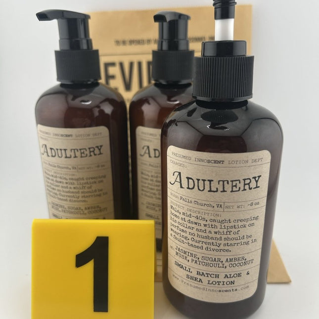 Adultery Aloe & Shea Lotion - Presumed Innoscent
