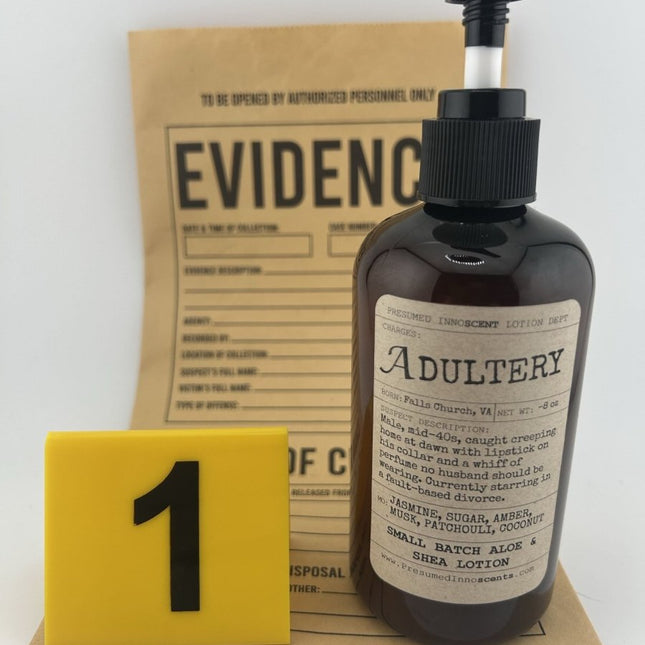 Adultery Aloe & Shea Lotion - Presumed Innoscent