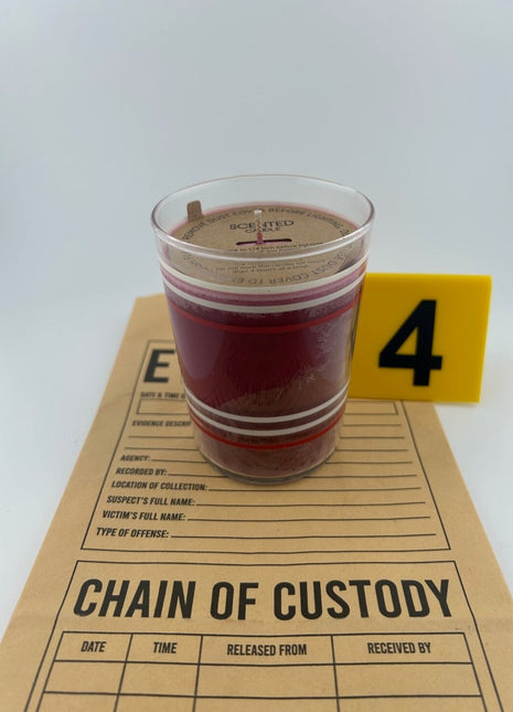 Adultery Scented Candle - Mid - Century Modern Glassware - Presumed Innoscent