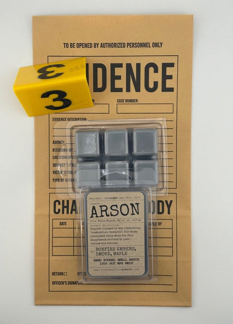 Arson 6pc Wax Melt - Presumed Innoscent