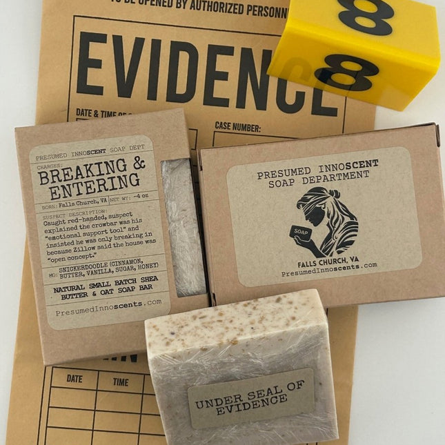 Breaking and Entering Soap Bar - Presumed Innoscent