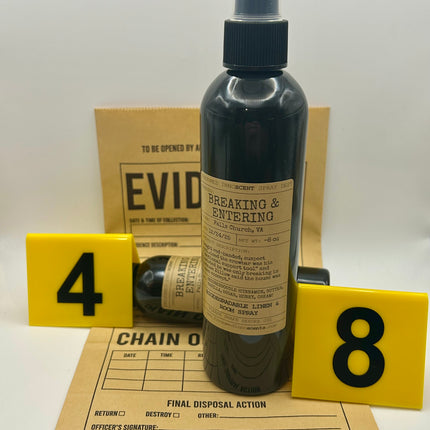 Breaking & Entering Room and Fabric Spray 8 oz - Presumed Innoscent
