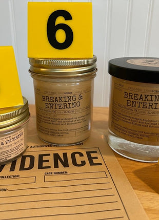 Breaking & Entering Scented Candle Large | Old Fashioned Glass | 8.4 oz - Presumed Innoscent