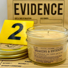 Breaking & Entering Scented Candle Small | Squat Jelly Jar | 3 oz - Presumed Innoscent