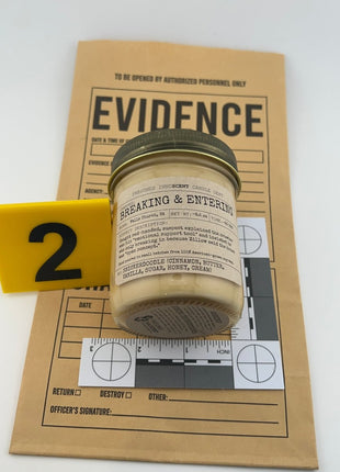 Breaking & Entering Scented Candle Medium | Jelly Jar | 6.5 oz - Presumed Innoscent