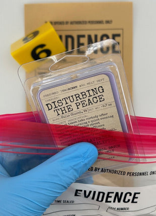 Disturbing the Peace 6pc Wax Melt - Presumed Innoscent