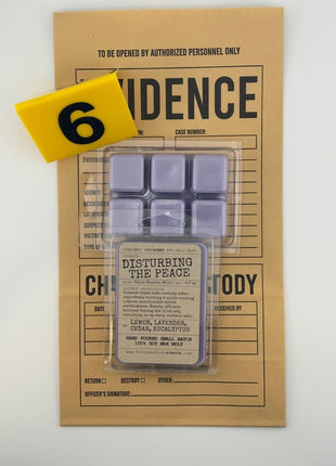 Disturbing the Peace 6pc Wax Melt - Presumed Innoscent