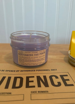Disturbing the Peace Scented Candle Medium | Jelly Jar | 6.5 oz - Presumed Innoscent