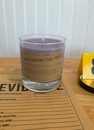 Disturbing the Peace Scented Candle Medium | Jelly Jar | 6.5 oz - Presumed Innoscent