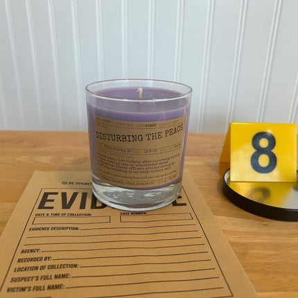 Disturbing the Peace Scented Candle - Presumed Innoscent