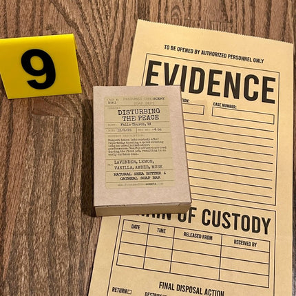 Disturbing the Peace Soap Bar - Presumed Innoscent