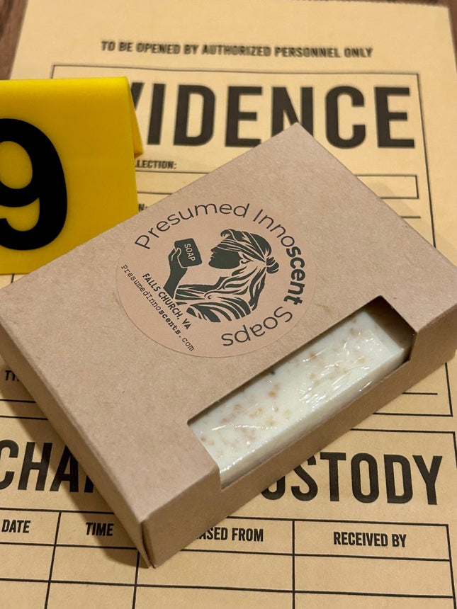 Disturbing the Peace Soap Bar - Presumed Innoscent