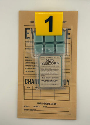 Drug Possession 6pc Wax Melt - Presumed Innoscent