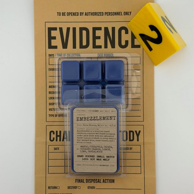 Embezzlement 6pc Wax Melt - Presumed Innoscent
