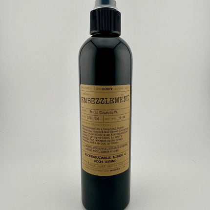 Embezzlement Room Spray - Presumed Innoscent