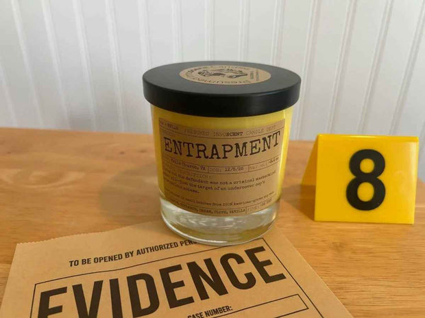 Entrapment Scented Candle Large | Old Fashioned Glass | 8.4 oz - Presumed Innoscent