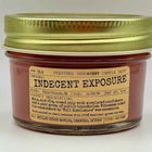 Indecent Exposure Scented Candle Small | Squat Jelly Jar | 3 oz - Presumed Innoscent