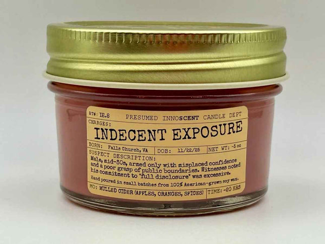 Indecent Exposure Scented Candle